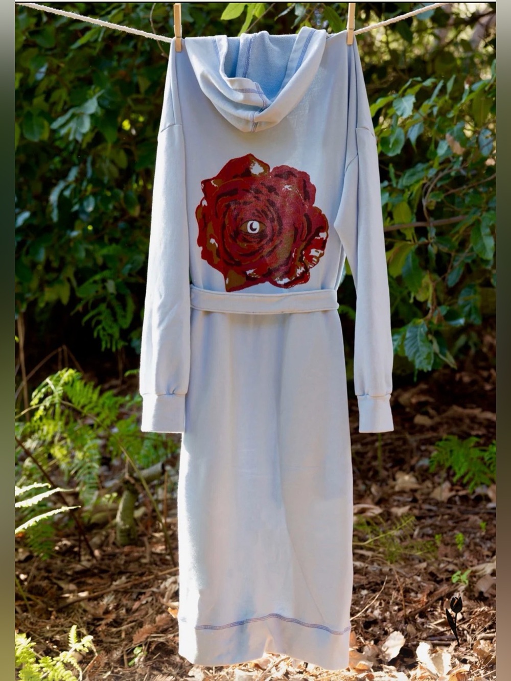 Large Purusha People Ancestral Rose Robe